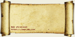 Valentina Tucović vizit kartica